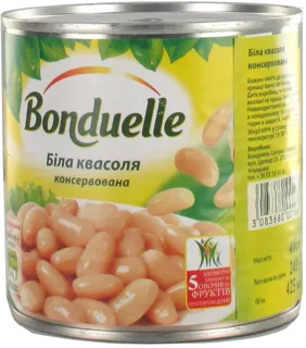 Bonduelle White Beans in Mild Sauce Tin 400g — photo 3