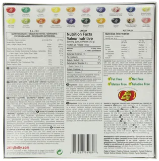 Jelly Belly Gift Box 20 Assorted Flavors 250g — photo 4