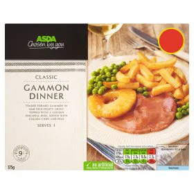 Asda Chosen By You Classic Gammon Dinner