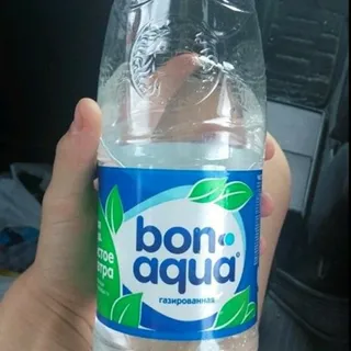 Bonaqua mineral water, sparkling, plastic bottle 1L — photo 4