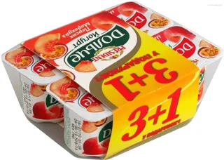 Dolche Yogurt Peach-Passion Fruit 3.2% 120g x 4 — photo 10