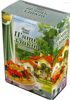 Vasha Kasha 5 Grain Mix with Plant Fiber 200g*2pcs 400g — photo 3