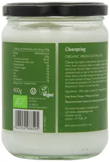 Clearspring Organic Virgin Coconut Oil 400g — photo 17
