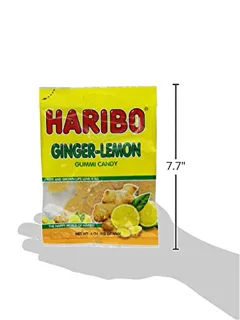 Haribo gummy candies, ginger lemon, 4-ounce (12 pack) — photo 3