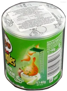 Pringles potato chips sour cream & onion tub 40g — photo 2