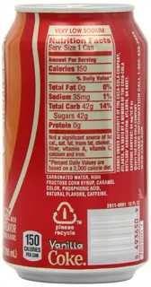 Coca-Cola Vanilla Flavored Drink 355 ml (12 pack) — photo 8