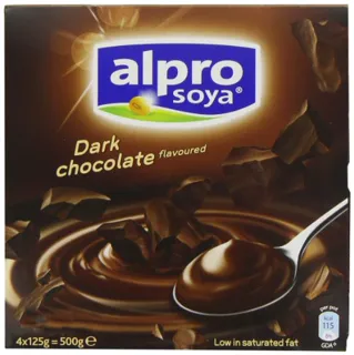 Alpro Dark Chocolate Dessert 4 x 125g (pack of 6) — photo 3