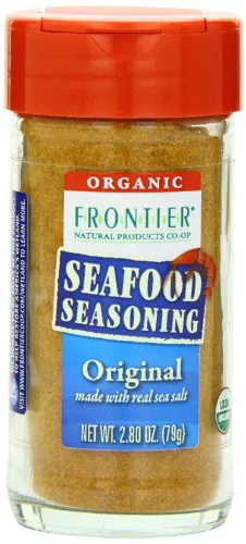 Frontier органічна приправа для морепродуктів, 2.8 унції