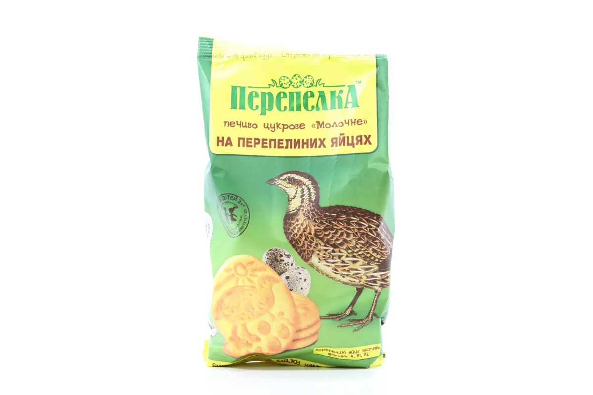 Печиво Перепелиця 150г на перепел. яйцях молочне