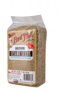 Bob's Red Mill Brown Sesame Seeds, 16 oz bag (4 pack) — photo 10