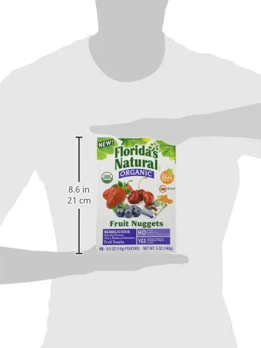 Floridas Natural Berrilicious Ausome органічні фруктові нагетси (2 шт)