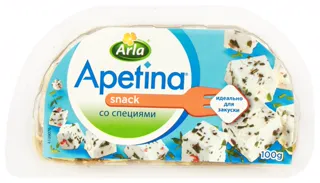 Arla Apetina Soft Brynza Cheese with Spices in Oil 45% 150g — photo 5