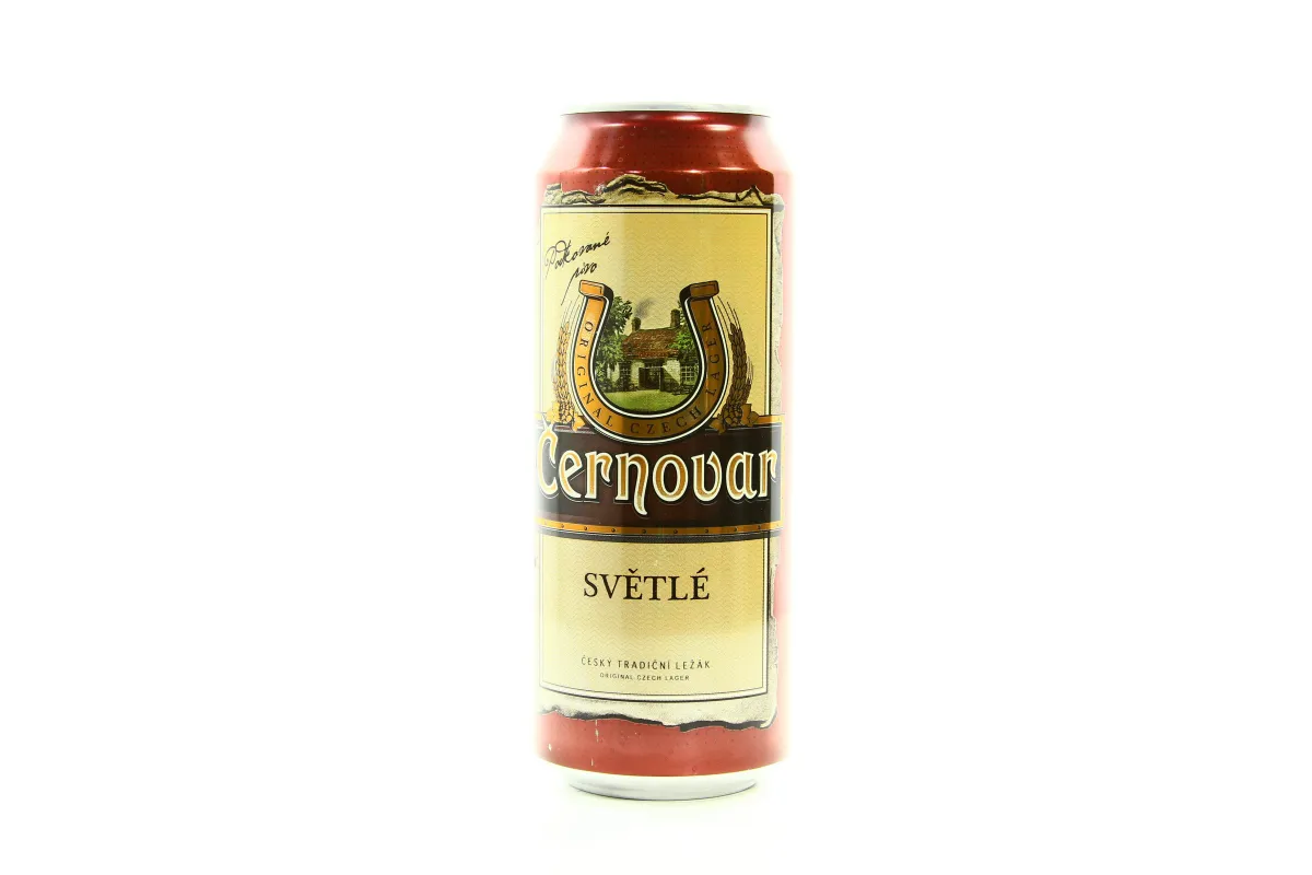 Černovar Light Beer 4.9% 0.5L Can