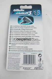 Gillette Mach3 Turbo Razor with Refill Cartridge — photo 2