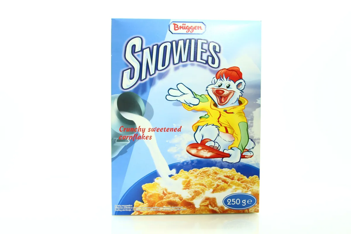 Bruggen Snowies Flakes 250g x18