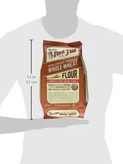 Bob's Red Mill 100% Stone Ground Whole Wheat Flour, 5lbs — photo 2