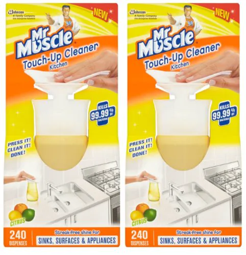 2x Mr Muscle Kitchen Cleaner 300ml