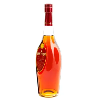 Okvin Ordinary Cognac 3, 40% 0.5L — photo 2