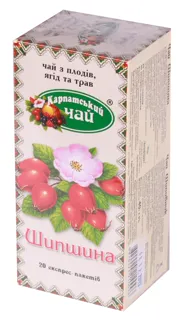 Karpatskyi Chai Rosehip Berry and Herb Tea Bags 20x2g — photo 4