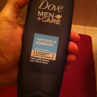 Гель для душа Dove Clean Comfort Men Care чоловічий 250 мл — фото 8