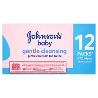 Johnsons Baby Gentle Cleansing Wipes — photo 3