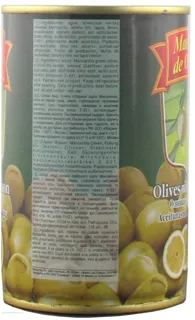 Оливки Maэstro De Olyva зелені з лимоном, жерстяна банка 300г — фото 5