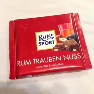 Ritter Sport Chocolate Rum Raisin-Nut 100g — photo 3