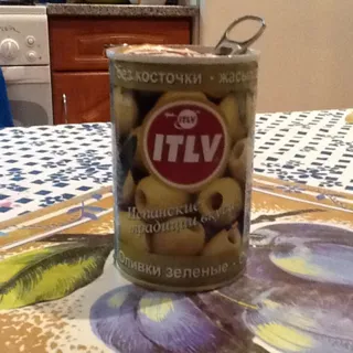 Itlv Green Pitted Olives 314ml Tin — photo 3