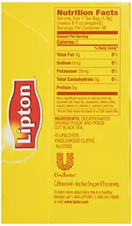 Lipton Tea Bags - Decaffeinated - 48 bags — photo 3
