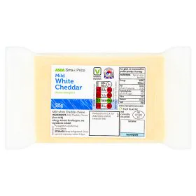 ASDA Smartprice Mild White Cheddar