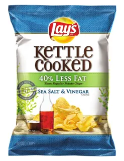 Lay's Kettle Chips Variety Pack, 1.375 oz Bags, 30 ct — photo 6