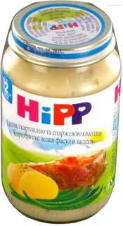 Hipp Rabbit Puree with Mashed Potatoes and Green Beans 220g — photo 5