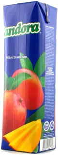 Sandora Mango Nectar with Pulp Sterilized 1L — photo 3