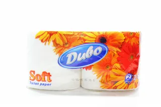 Dyvo Soft toilet paper 2-ply 2 pcs — photo 3