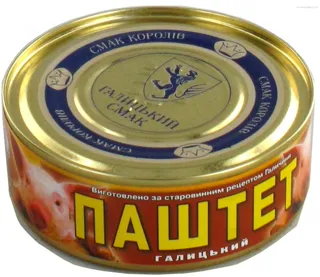 Halytskyi Smak Galician Pork Pate tin 250g — photo 2