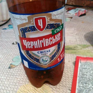 Chernihivske Light Beer 4.8% Plastic Bottle 1.2L — photo 6