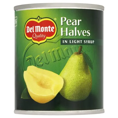 Del Monte Pear Halves in Syrup 12 x 227g