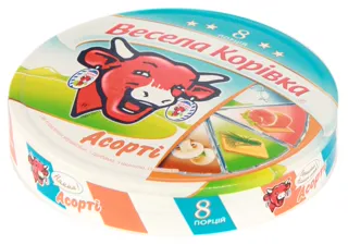Vesela Korivka Processed Cheese Assorted Portions 43% 120g — photo 2