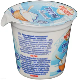 President Curd Cheese Tender 0% 100g — photo 3