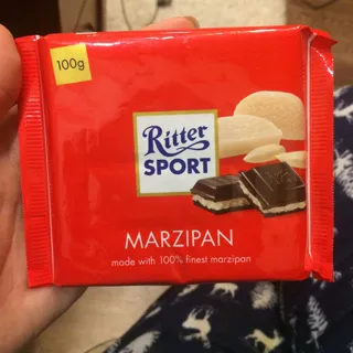 Ritter Sport Dark Chocolate with Marzipan Filling 100g — photo 6