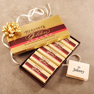 Hersheys Golden Almond Chocolate Bar Gift Box, 5-Pack, 2.8 oz bars — photo 8