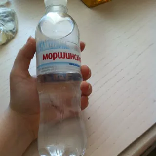 Morshynska still mineral water plastic bottle 0.5L — photo 4