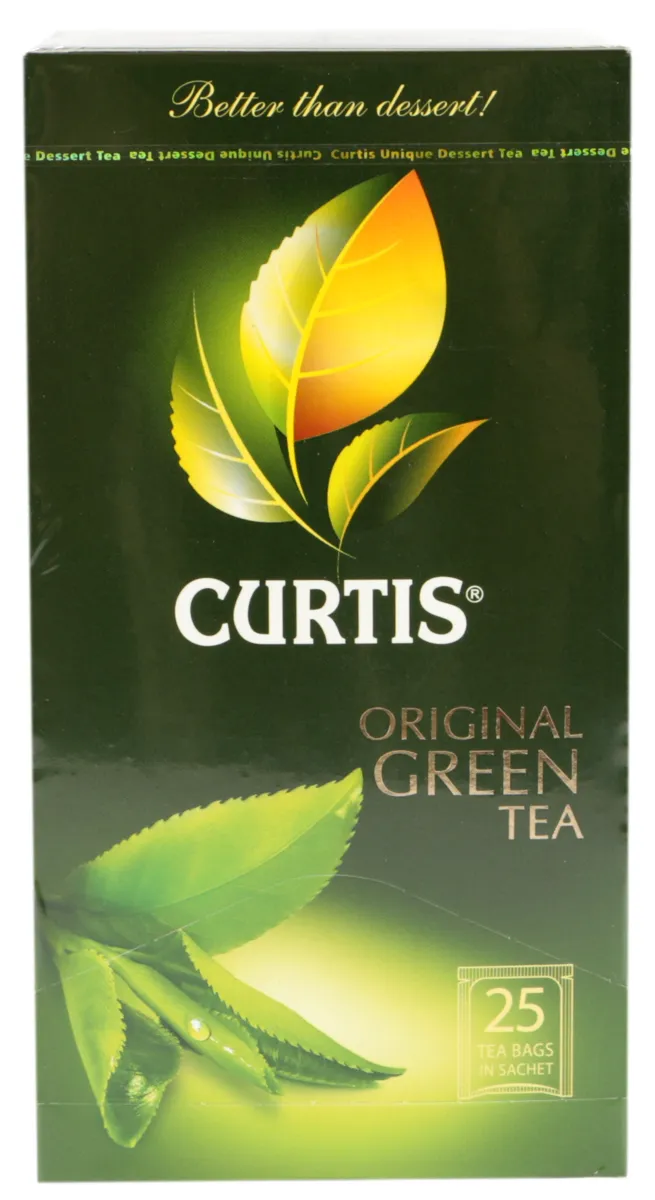 Curtis Original Green Chinese Baikhovy Fine Tea Pack 2g*25pcs 50g