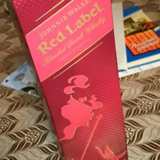 Віскі джони уокер Red label 40% 5 років 1000 мл в коробці Шотландія — фото 5