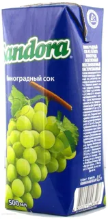 Sandora White Grape Juice 0.5L — photo 4