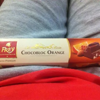 Frey Swiss Milk Chocolate with Orange and Almond-Honey Nougat 100g Blocks — photo 5