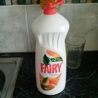 Fairy Orange and Lemongrass Dishwashing Liquid 1L — photo 5