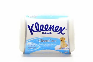 Kleenex Cottonelle Clean Care Moist Toilet Paper White 42pcs — photo 4