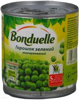 Bonduelle Green Peas Canned 200g Hungary — photo 7
