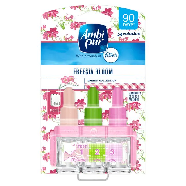 Ambi Pur 3Volution Plug-In Air Freshener Freesia Bloom Refill